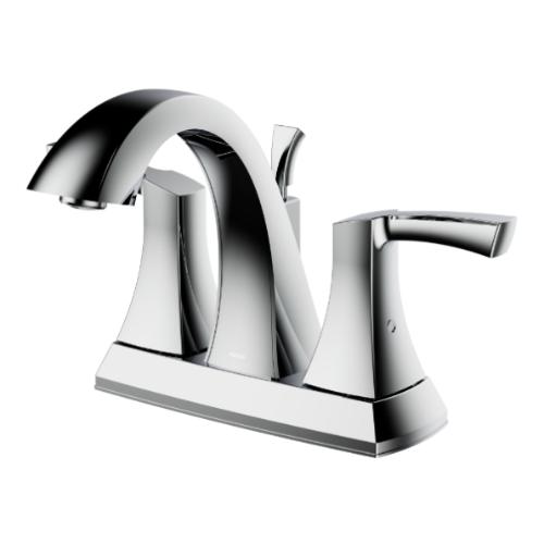 Randburg Solid Brass Chrome Bathroom Faucet 1