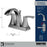 Randburg Solid Brass Stainless Steel Bathroom Faucet 4