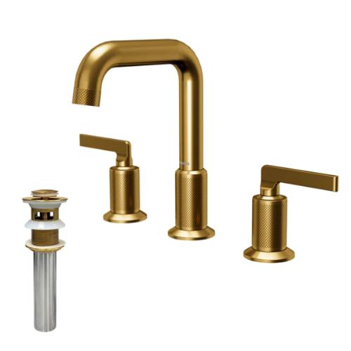 Gillingham Solid Brass Gold Bathroom Faucet 2