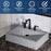 Gillingham Solid Brass Matte Black Bathroom Faucet 3
