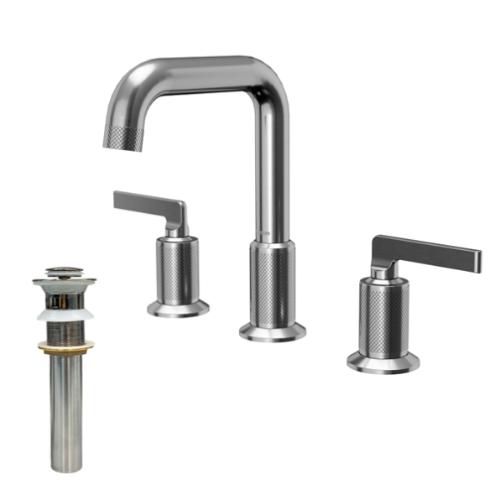 Gillingham Solid Brass Stainless Steel Bathroom Faucet 2