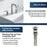 Gillingham Solid Brass Stainless Steel Bathroom Faucet 4