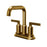 Gillingham Solid Brass Gold Bathroom Faucet 1