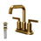 Gillingham Solid Brass Gold Bathroom Faucet 2