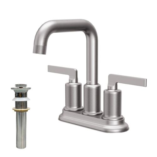 Gillingham Solid Brass Stainless Steel Bathroom Faucet 2
