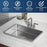 Gillingham Solid Brass Stainless Steel Bathroom Faucet 3