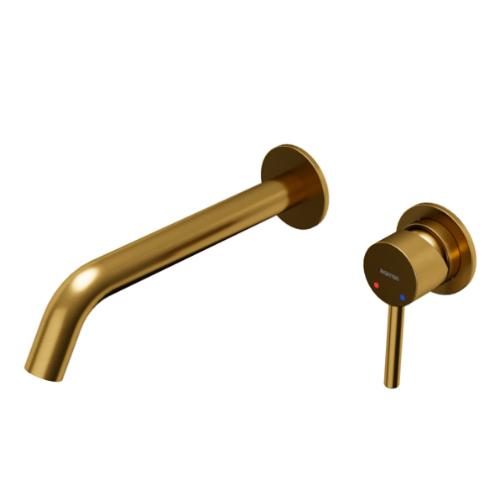Grantham Solid Brass Gold Bathroom Faucet 1