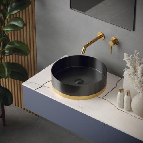 Grantham Solid Brass Gold Bathroom Faucet 2