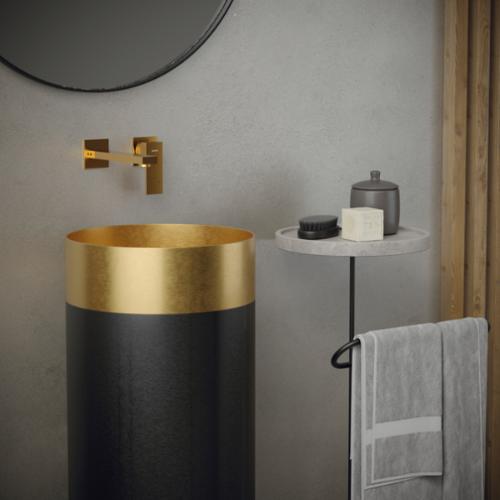 Alberton Solid Brass Gold Bathroom Faucet 2