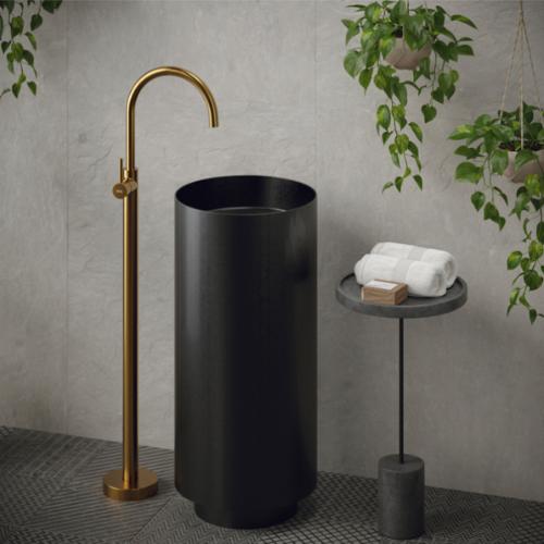 Howick Solid Brass Gold Bathroom Faucet 3