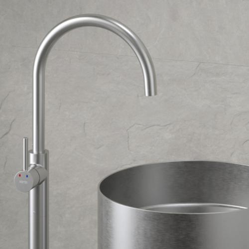 Howick Solid Brass Stainless Steel Bathroom Faucet 2