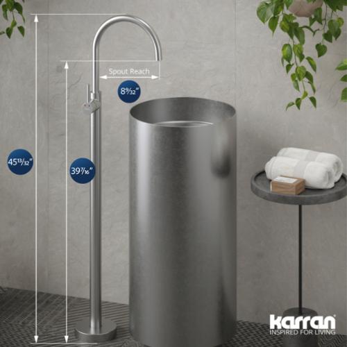Howick Solid Brass Stainless Steel Bathroom Faucet 4