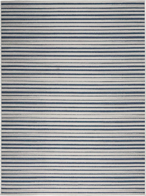 Key Largo Blue KLG01 Polypropylene & Polyester Area Rug - 9 Ft x 12 Ft