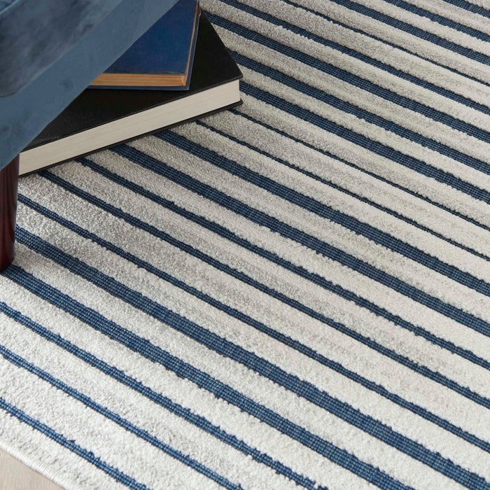 Key Largo Blue KLG01 Polypropylene & Polyester Area Rug - 9 Ft x 12 Ft