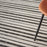 Key Largo Dark Grey KLG01 Polypropylene & Polyester Contemporary Area Rug - 10 Ft Runner
