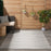 Key Largo Light Grey KLG01 Polypropylene & Polyester Contemporary Area Rug - 8 Ft Runner