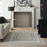 Key Largo Light Grey KLG02 Polypropylene & Polyester Modern Area Rug - 8 Ft x 10 Ft