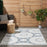 Key Largo Blue KLG03 Polypropylene & Polyester Area Rug - 5 Ft x 7 Ft