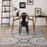 Key Largo Grey KLG03 Polypropylene & Polyester Contemporary Area Rug - 8 Ft Runner