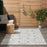 Key Largo Taupe KLG03 Polypropylene & Polyester Contemporary Area Rug - 4 Ft x 6 Ft