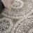 Key Largo Taupe KLG03 Polypropylene & Polyester Contemporary Area Rug - 4 Ft x 6 Ft