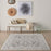 Key Largo Dark Grey KLG04 Polypropylene & Polyester Persian Area Rug - 8 Ft Runner