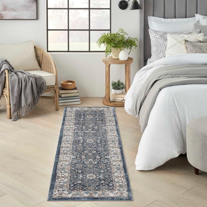 American Manor Polypropylene & Polyester Blue Ivory BLUIV