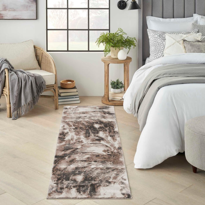 American Manor Polypropylene & Polyester Ivory Mocha IVMOC