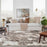 American Manor Ivory Mocha Polypropylene & Polyester IVMOC