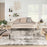 American Manor Ivory Mocha Polypropylene & Polyester IVMOC
