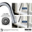 Standerton Solid Brass Chrome Kitchen Faucet 5