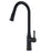 Standerton Solid Brass Matte Black Kitchen Faucet 1
