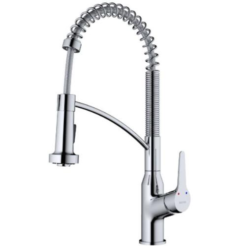 Scottsdale Solid Brass Chrome Kitchen Faucet 1