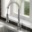 Scottsdale Solid Brass Chrome Kitchen Faucet 2