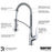 Scottsdale Solid Brass Chrome Kitchen Faucet 3