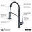 Scottsdale Solid Brass Gunmetal Grey Kitchen Faucet 3