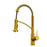 Scottsdale Solid Brass Gold Kitchen Faucet 1