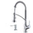 Scottsdale Solid Brass Chrome Kitchen Faucet 1