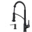 Scottsdale Solid Brass Matte Black Kitchen Faucet 1