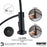 Scottsdale Solid Brass Matte Black Kitchen Faucet 5