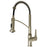 Scottsdale Solid Brass Spot Free Champagne Bronze Kitchen Faucet 1