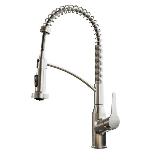 Scottsdale Solid Brass Stainless Steel Kitchen Faucet 1