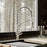 Scottsdale Solid Brass Stainless Steel Kitchen Faucet 2