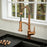 Alston Solid Brass Brushed Copper Kitchen Faucet 7