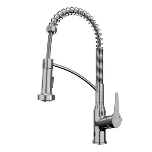Alston Solid Brass Chrome Kitchen Faucet 1