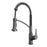 Alston Solid Brass Gunmetal Grey Kitchen Faucet 1
