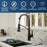 Alston Solid Brass Oil Rubbed Bronze Kitchen Faucet 2