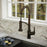 Alston Solid Brass Oil Rubbed Bronze Kitchen Faucet 7