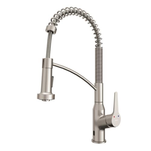 Alston Solid Brass Stainless Steel Kitchen Faucet 1
