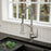 Alston Solid Brass Stainless Steel Kitchen Faucet 7